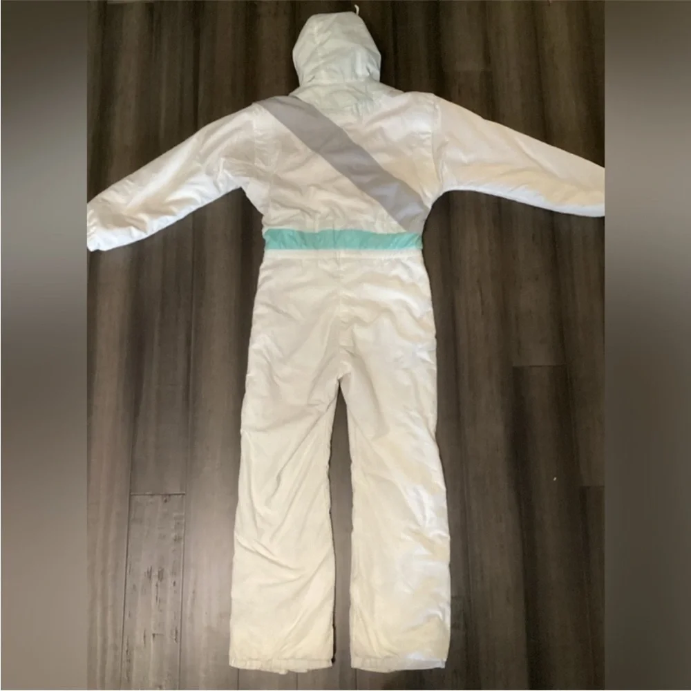 Obermeyer Gore-Tex Ski Snow Suit Size 4 White Vintage 80s great condition - Picture 4 of 6